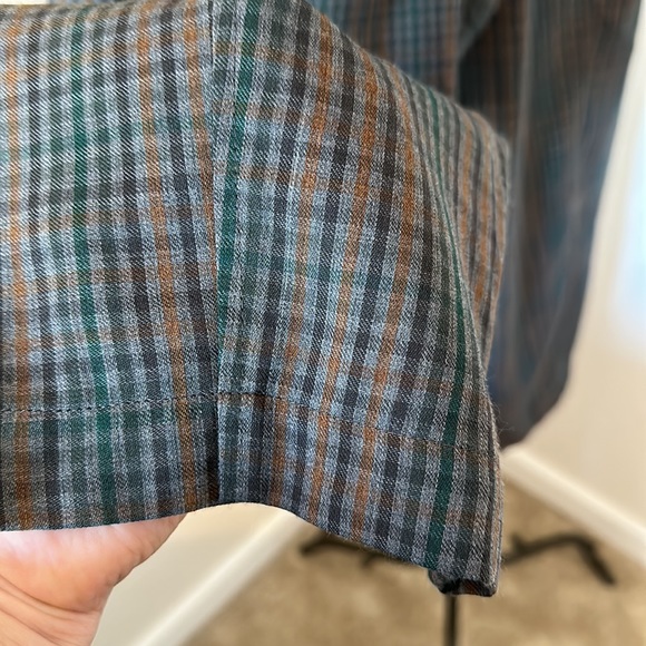 Oska Long Sleeve Top & Pants Plaid Size M - Picture 14 of 16